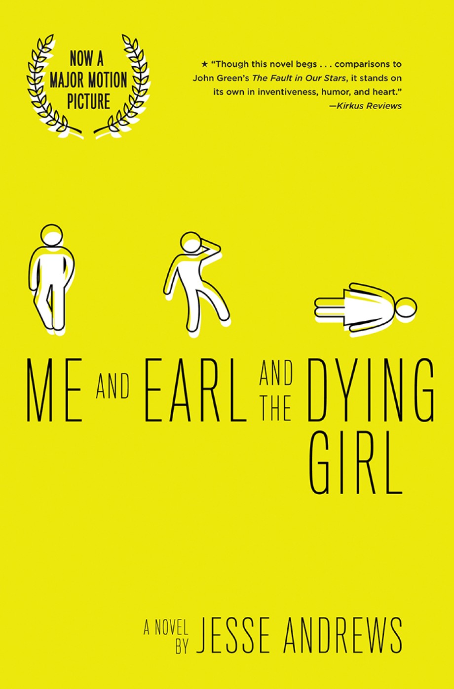 Book cover of Me and Earl and the Dying Girl.