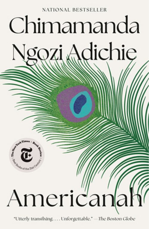 Book cover of Americanah