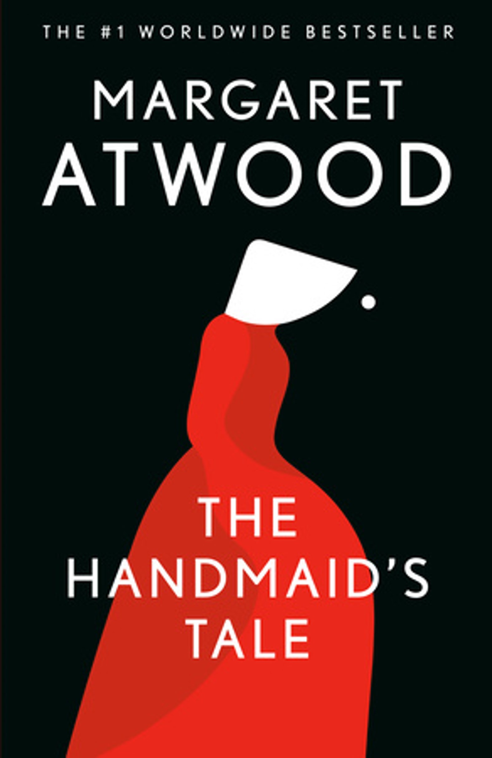 Book cover of The Handmaid's Tale.