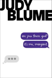 Book cover of Are You There, God? It's Me, Margaret.