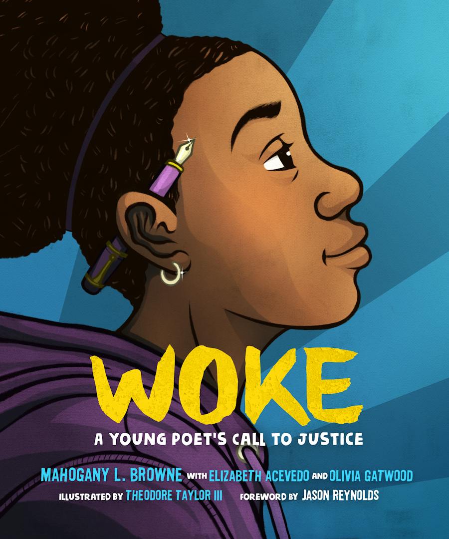 Book cover of Woke: A Young Poet's Call to Justice.