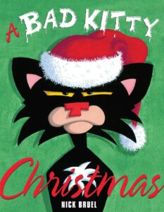 Book cover of A Bad Kitty Christmas.
