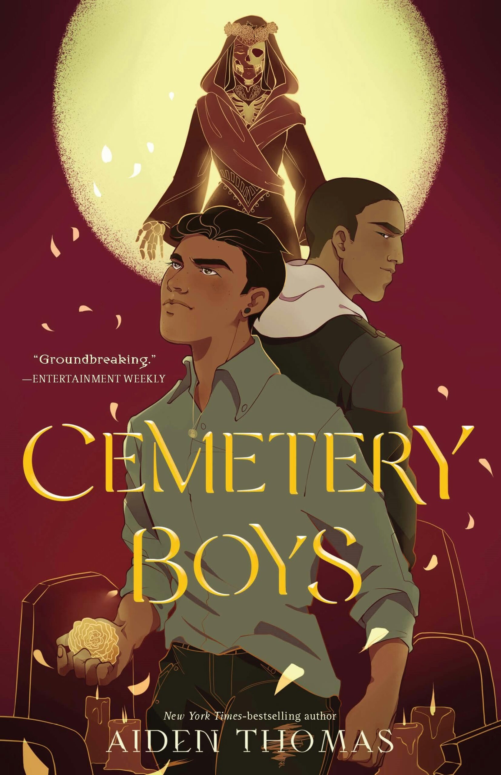 Book cover of Cemetery Boys