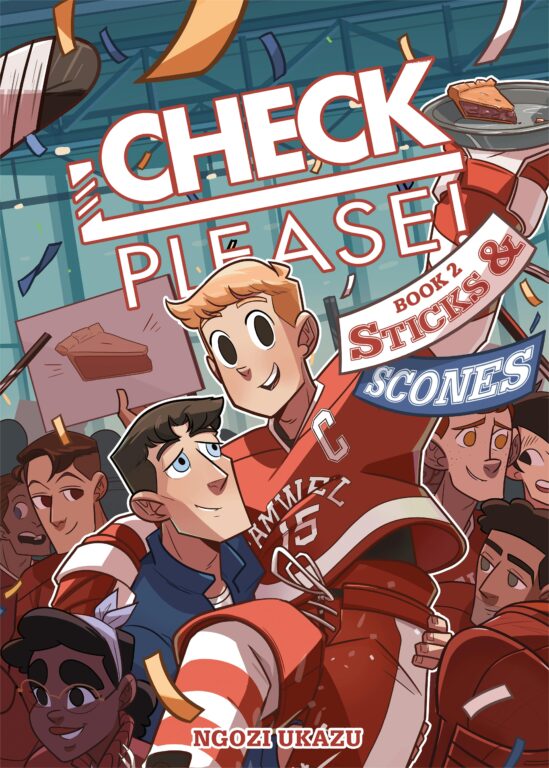 Book cover of Check, Please! #hockey