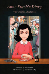 Book cover of Anne Frank (graphic novel adaption)