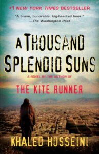Book cover of A Thousand Splendid Suns.
