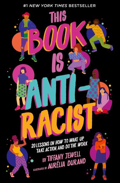Book cover of This Book is Anti-Racist.