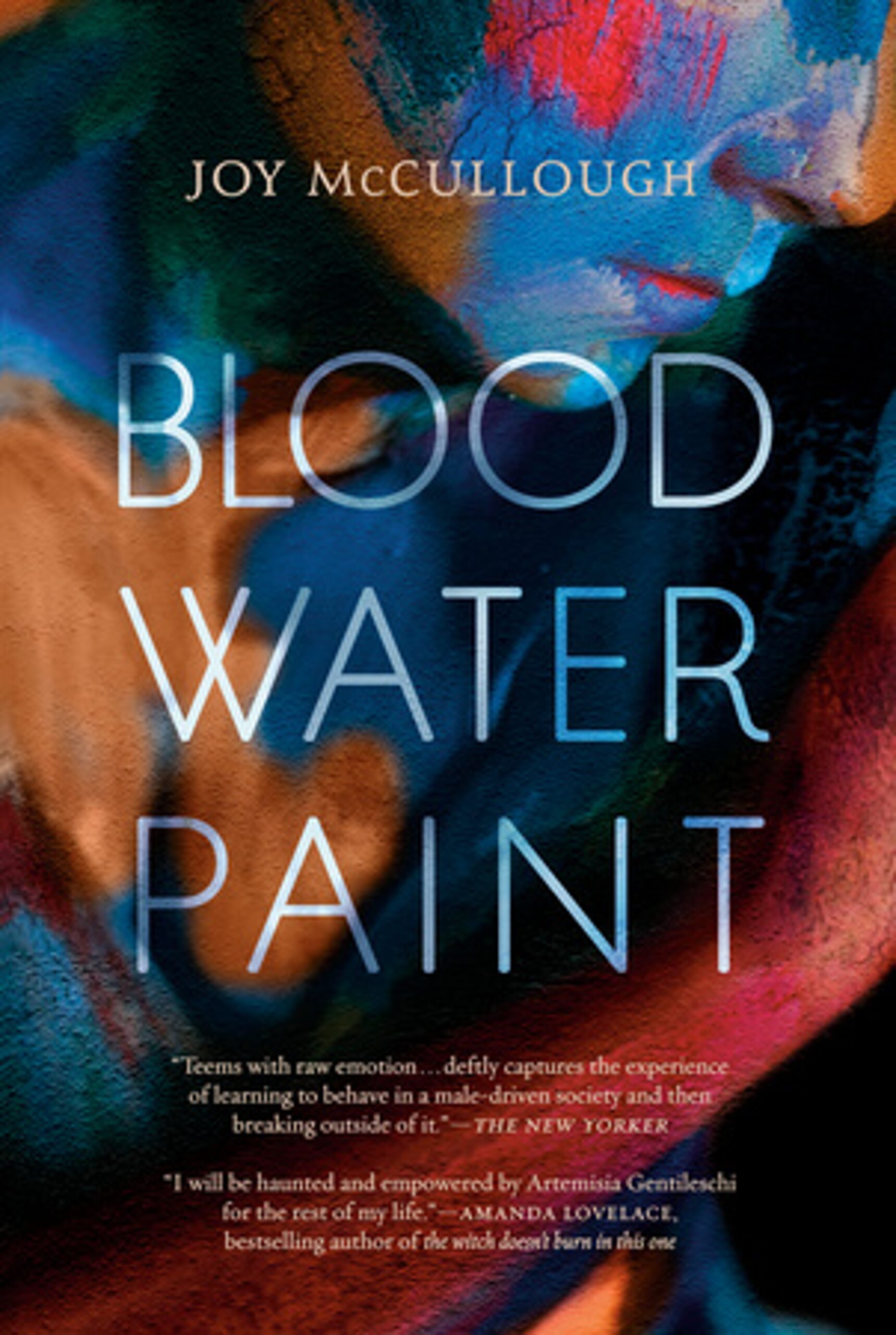 Book cover of Blood Water Paint