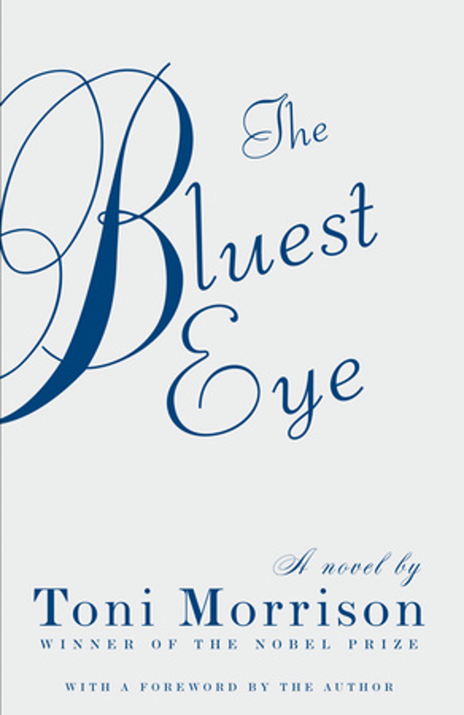 Book cover of The Bluest Eye.