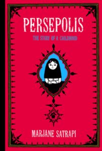 Book cover of Persepolis.