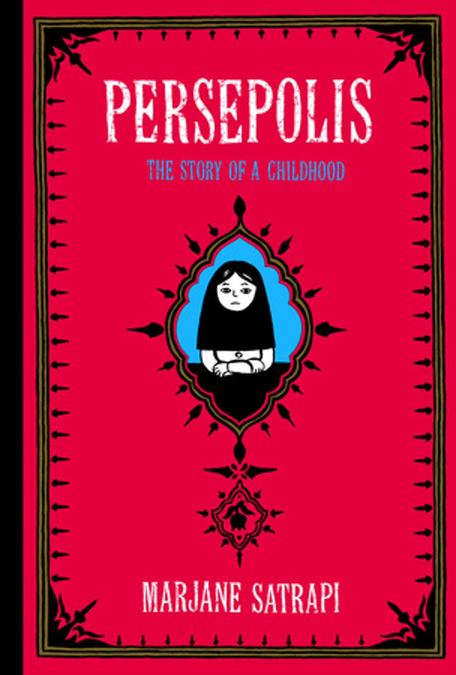 Book cover of Persepolis.