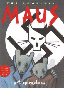 Book cover of Maus: A Survivor's Tale.