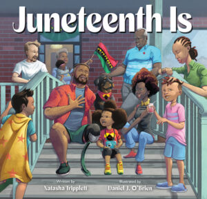 Book cover of Juneteenth Is