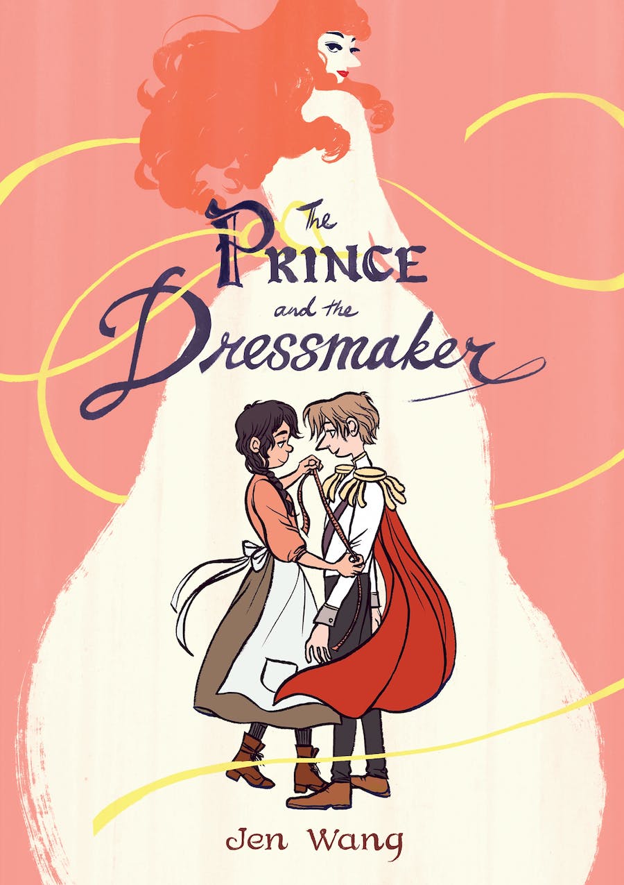 Book cover of The Prince and the Dressmaker.