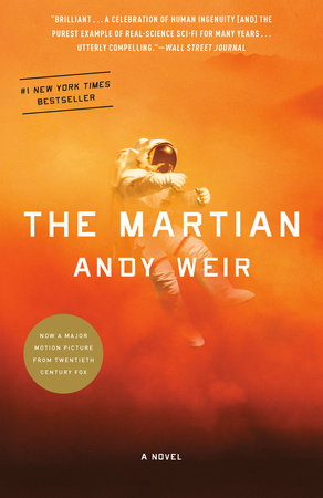 Book cover of The Martian