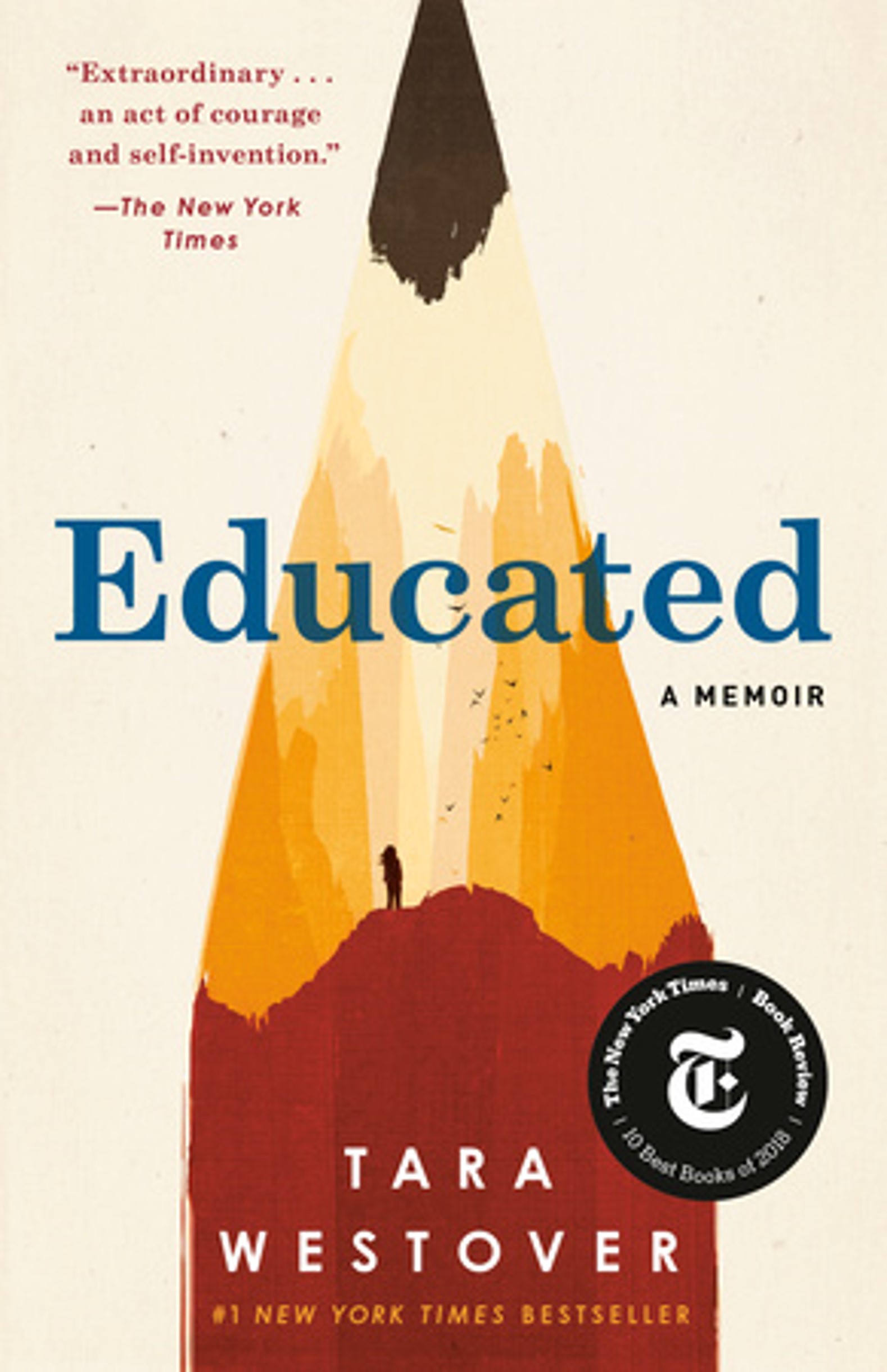 Book cover of Educated: A Memoir