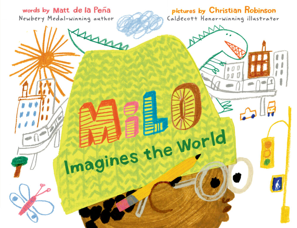 Book cover of Milo Imagines the World